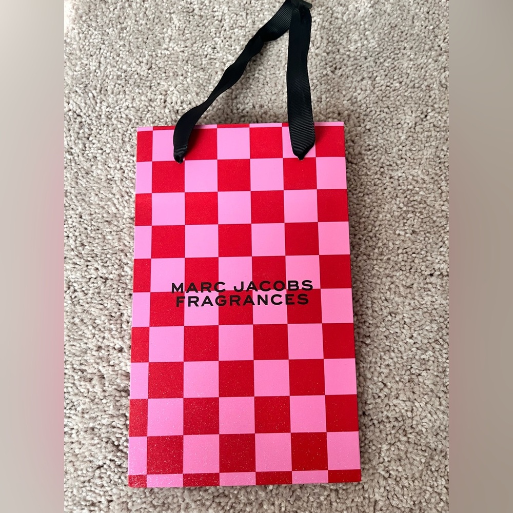 Marc Jacobs Pink and Red Checkered Bag